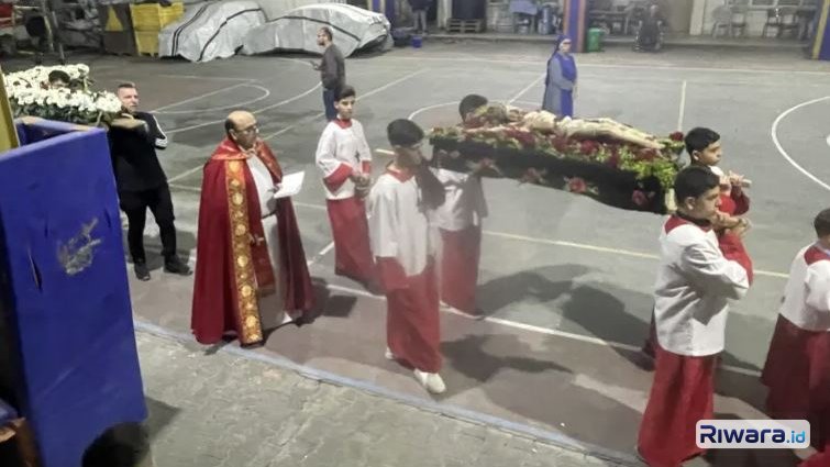 Umat Kristiani di Gaza, kini jumlahnya menyusut drastis tersisa kurang dari 1.000 orang.